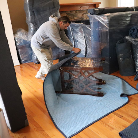 Furniture moving.